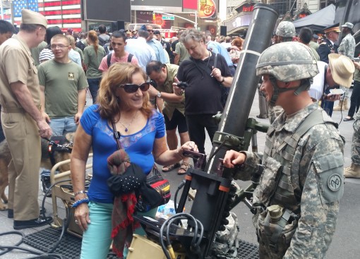 69th Infantry Marks Army Birthday In Times Square