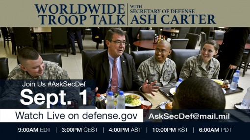 Defense Secretary To Hear from Troops