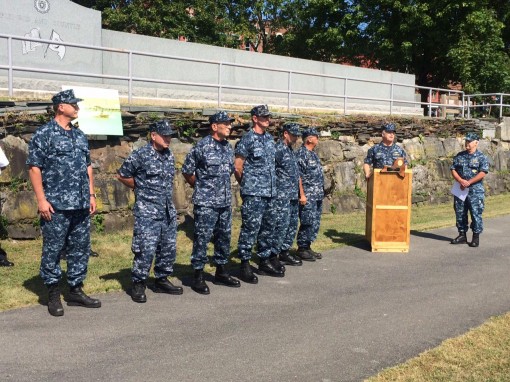 Naval Militia Boat Detachment Honored
