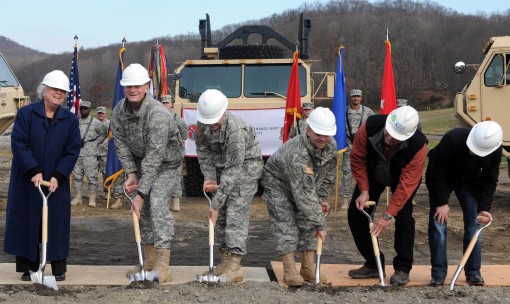 Groundbreaking for new facility at Camp Smith