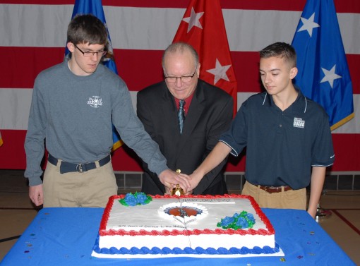 Troops young and old mark National Guard Birthday