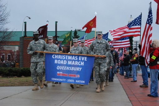 Community March to Honored Deployed Troops