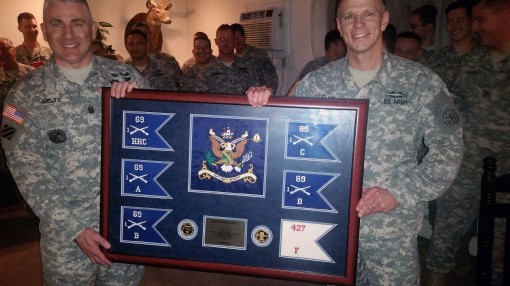 1st Bn 69th Inf. Command Sgt. Major Retires