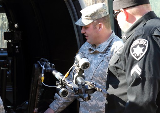 EOD Soldiers Train local police