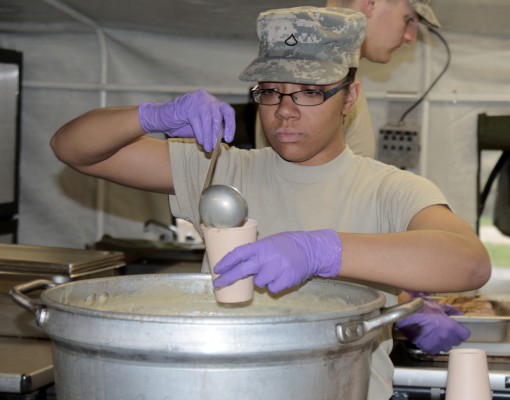 Cooks take shot at Army-wide cooking challenge