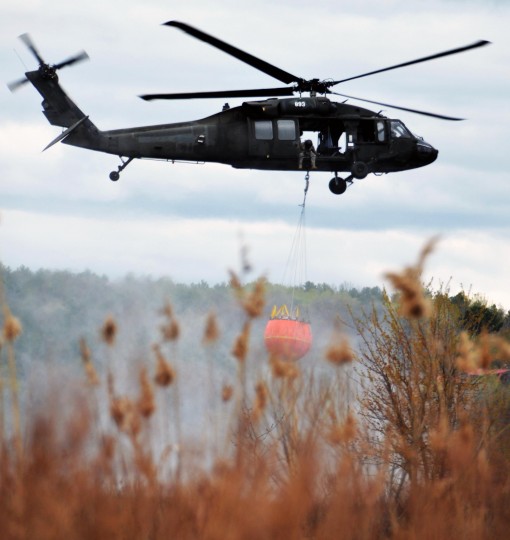 UH-60 Wildfire Training at Round Lake