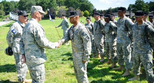 Adjutant General Visits New York Guard Training