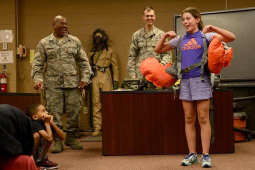 105th Airlift Wing hosts "Moose Camp" for kids