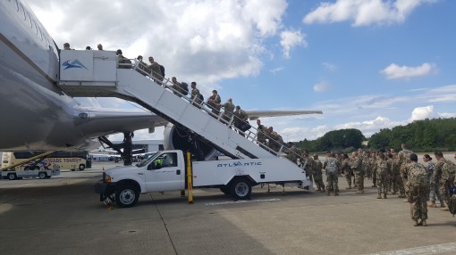 369th Sustainment Bde. Soldiers head for Fort Hood