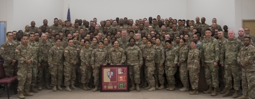53rd Troop Command leader visits 369th
