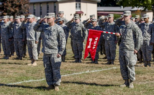 Engineer Soldiers Deploy to Texas