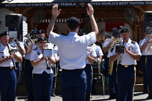 42nd Division Band performs in Saratoga