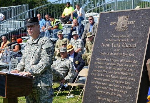 New York Guard marks 100 years