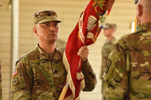 New Commander for 204th Engineers