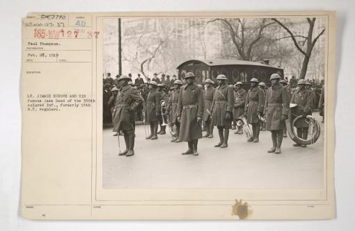369th Welcomed Home with Massive Parade in 1919