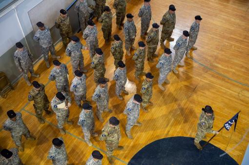 Change of Command for New York Guard unit 