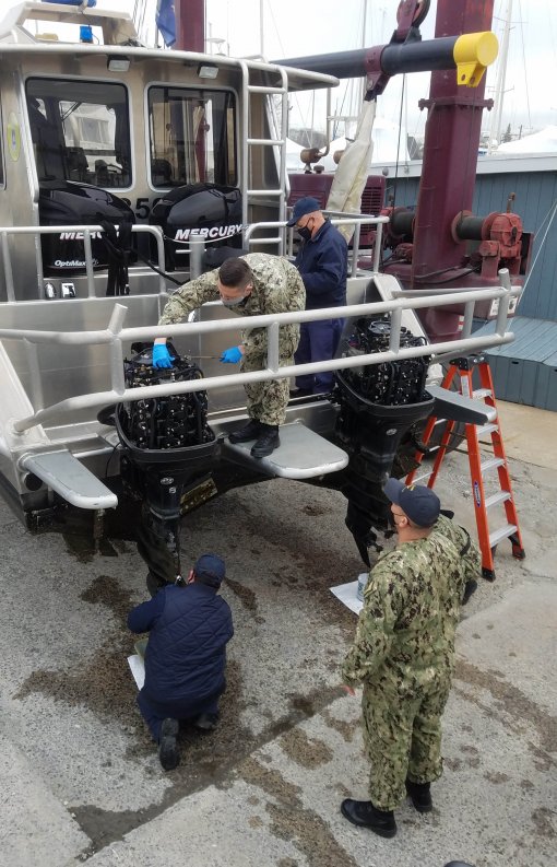 Naval Militia Boat Maintenance 