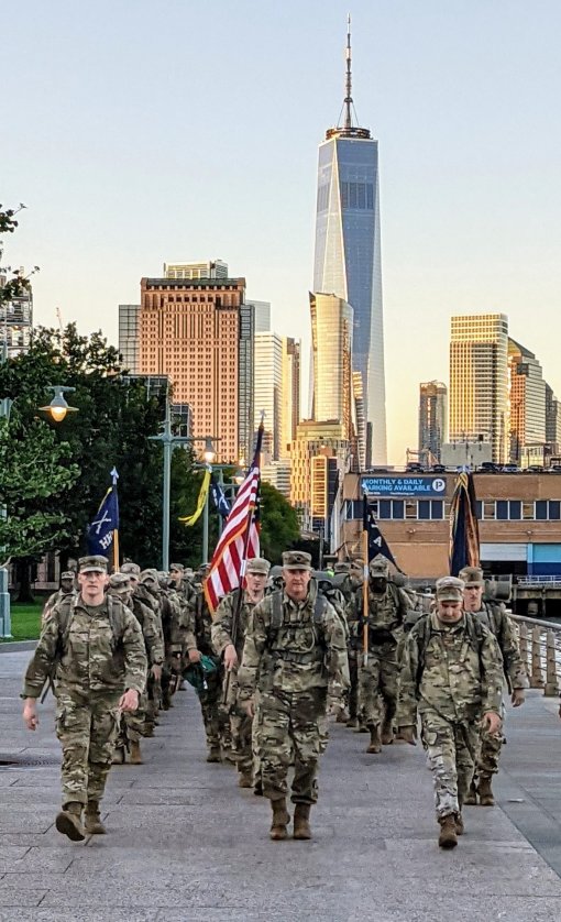 69th Soldiers Mark 9/11 with ruck march 