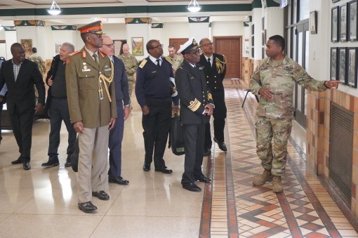 South African Delegation tours Harlem Armory
