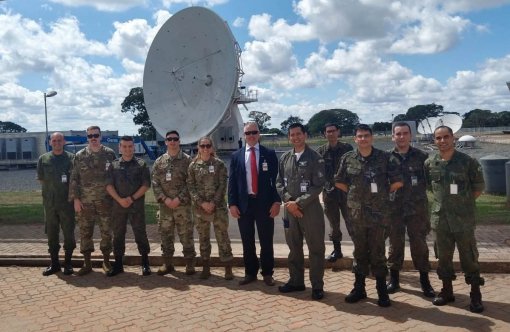 NY Air Guard Airmen talk space ops in Brazil