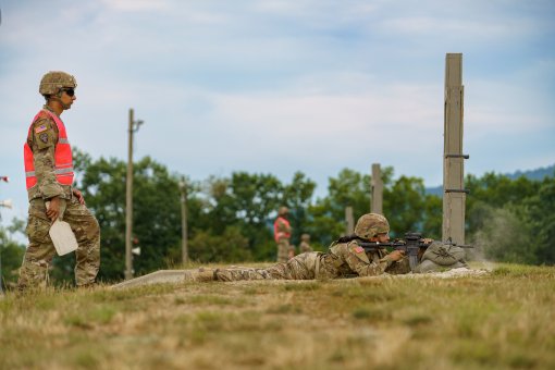 Marksmanship tested at Annual Training 