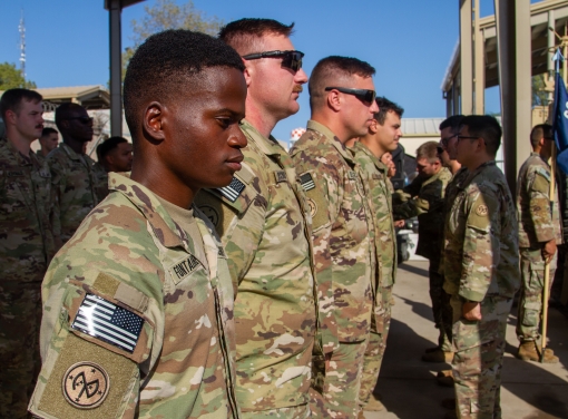 NY Guard Soldiers earn combat patches