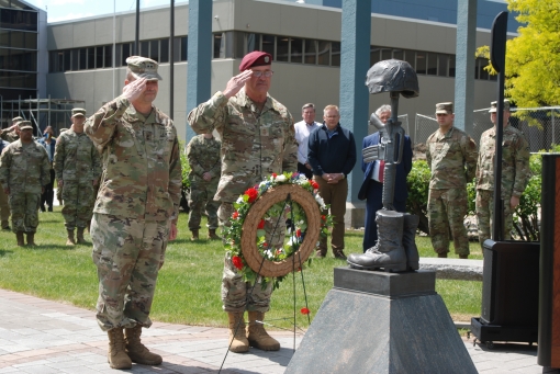 NY National Guard HQ marks Memorial Day 