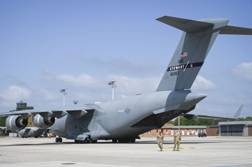 105th Airlift Wing participates in Air Defender 23