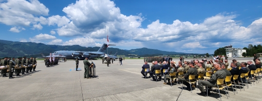 105th Airlift Wing takes part in Austrian ceremony
