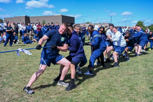 105th Airlift Wing test Airman fitness for fun