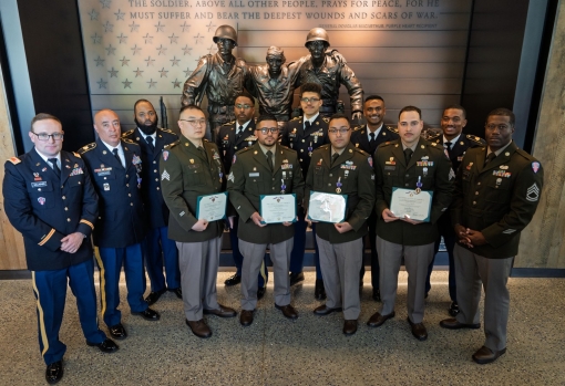 NY Army Guard Soldiers receive Purple Heart 