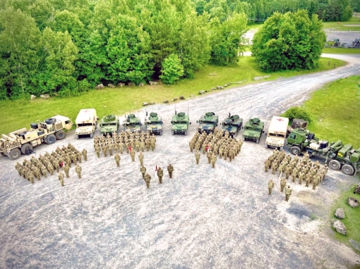 Cav Soldiers training at Fort Drum