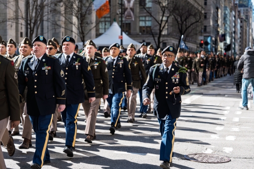 69th leads the way on St. Patrick's Day