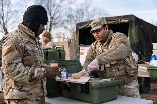 Field Feeding Company in action 