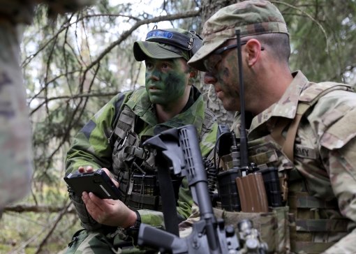 NY Army Guard Trains with Swedish Soldiers 