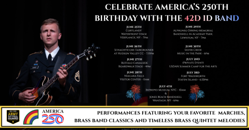 42nd Infantry Band to play concerts statewide 