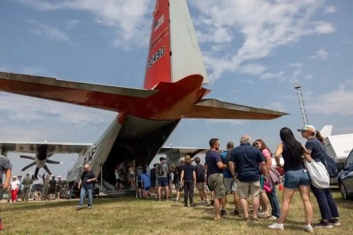 109th Airlift Wing is at massive Oskosh Air Show 