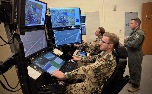 German officers visit 174th Attack Wing 