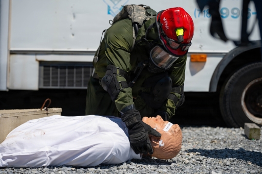Air Guard medic trains in Pennsylvania