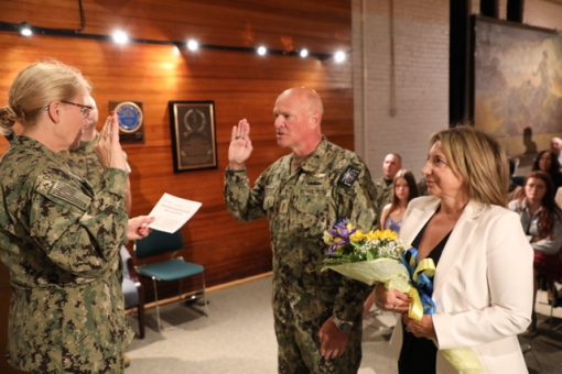 Naval Militia gets new warrant officer 
