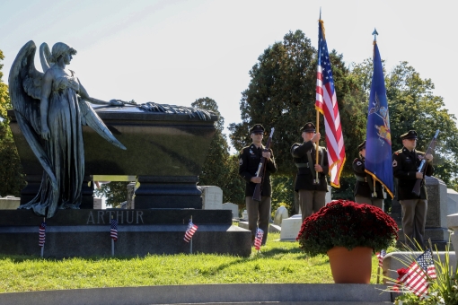 Army Guard honors Pres. Chester Arthur 