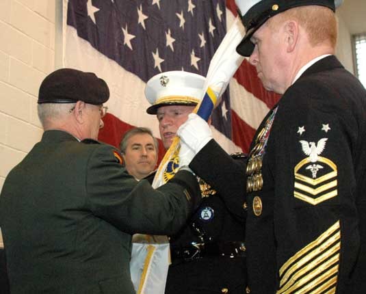 Naval Militia Change of Command Held