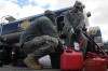 Guardsmen Deliver Fuel on Staten Island