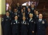 107th Airlift Wing Members at Armed Forces Lunch