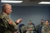 Ajutant General visits Airmen on storm duty 