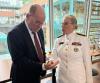 Naval Militia leader attends Swedish reception  photo