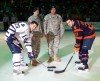 HHC 2-108th Drops The Puck At Utica Hockey Night