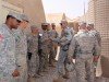 Adjutant General Meets Troops in Iraq