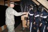 Army Guard Recruits Learning Room Clearing Tactics