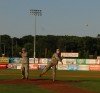 Guard Father and Son Open Ball Game